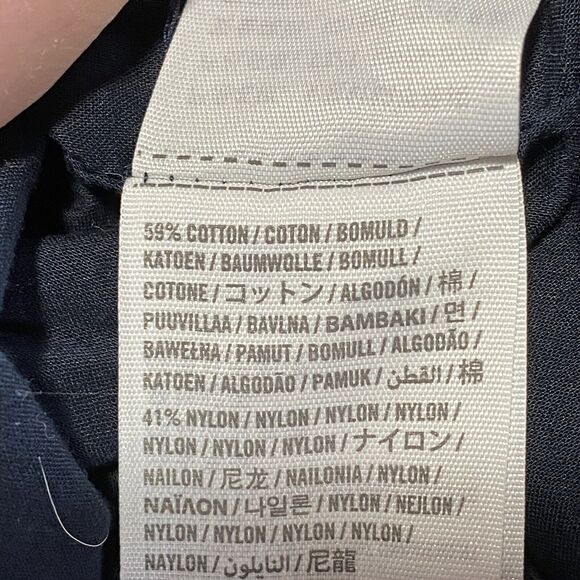 Abercrombie Fitch Skirt Womens 4 Blue Short Mini Straight Pencil Casual Party - Picture 7 of 11